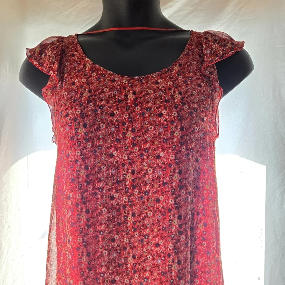 Floral Ruffle Dress - Picture 3 of 13